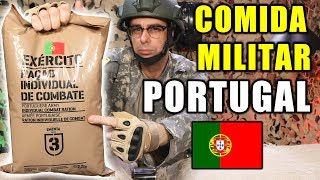 Probando COMIDA DE SUPERVIVENCIA MILITAR de PORTUGAL [upl. by Malamut]