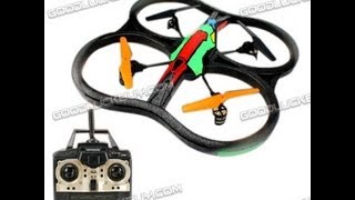 RC Quadcopter UFO Intruder 24 GHz [upl. by Nerraj]