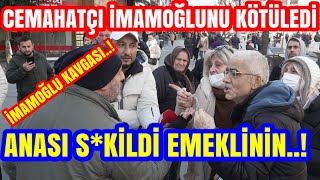 ANASI SKİLDİ EMEKLİNİN TARİKATÇI İMAMOĞLUNA AĞZINA GELENİ SÖYLEDİ MEYDAN KARIŞTI [upl. by Norven]