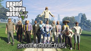 Grand Theft Auto 5  Friends  Special Characters [upl. by Ahseyk]