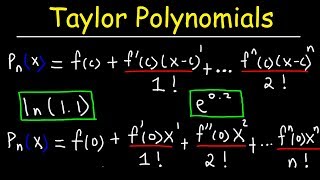 Taylor Polynomials amp Maclaurin Polynomials With Approximations [upl. by Gillian]