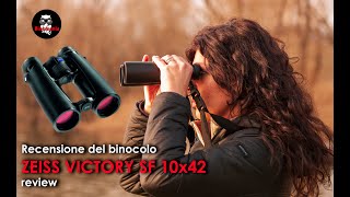 Binocolo Zeiss Victory SF 10x42 automatic english subtitles [upl. by Ailem]