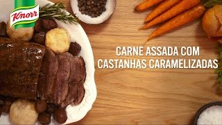 Carne Assada com Castanhas Caramelizadas [upl. by Martainn]