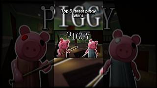 Top 5 rarest skins on piggy roblox piggy edit skins poley bess primrose mrstichi owel [upl. by Augustus261]