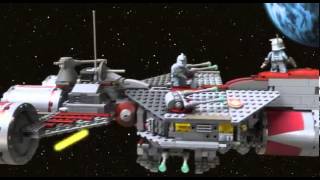 Lego Star Wars 7964 Republic Frigate Review [upl. by Nebuer526]