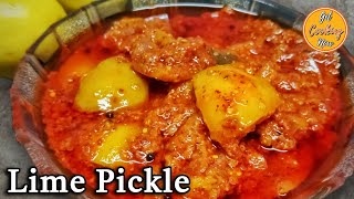 Lime Pickle Recipe  Lemon Pickle  Goan Lime Pickle  Nimbu Ka Achaar  How to make Lime Pickle [upl. by Devlen]