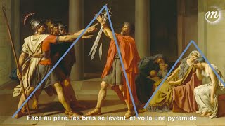 Le Serment des Horaces de JacquesLouis David [upl. by Anailuig821]