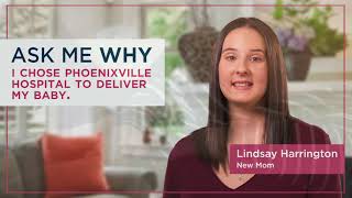 Phoenixville Hospital Maternity Lindsay Harrington [upl. by Ileak105]