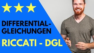 Riccati Differentialgleichungen DGL Einfach erklärt  Erkennen Beispiel lösen  AWP [upl. by Lleunamme]