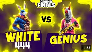 WHITE 444 VS GENIUS ❤️‍🔥FIRE FIRE 1vs1CUSTOMRemStarMD [upl. by Joana678]