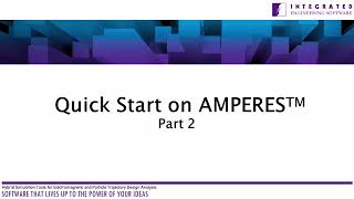 AMPERES™ Quick Start Part 2 [upl. by Sid516]