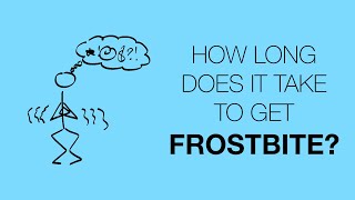 How long does it take to get frostbite [upl. by Couchman]