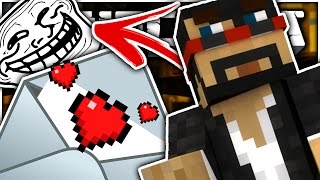 Minecraft  SPARKLEZ LOVE LETTER TROLL  Troll Craft [upl. by Ellerey]