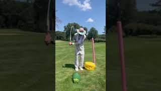 How the arms and wrists work in the takeaway golfdrills golf golfswing golftakeaway [upl. by Jobina]