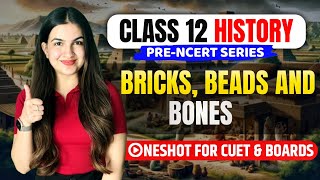 Class 12 History Chapter 1 Bricks Beads and Bones 20242025 Full Explanation in Hindi class12 [upl. by Naro]