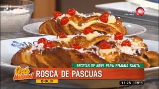 Receta de Ariel para Semana Santa rosca de pascuas [upl. by Delanos673]