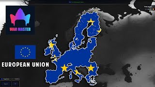 Age of History 2 Form European Union  War Master [upl. by Amalbena]