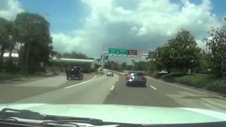 Rental Car Return Alamo  Orlando International Airport MCO Terminal B [upl. by Goetz]