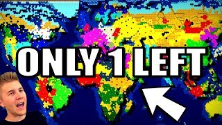 All 44 Nations Battle for Earth Until 1 Left Civilization Battle Royale [upl. by Ainivad]