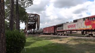 BNSF 6008  Plaquemine Louisiana [upl. by Marabel]