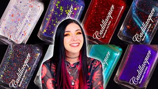 Cadillacquer HALLOWEEN 2024 Nail Polish Collection Swatch amp Review  KELLI MARISSA [upl. by Auginahs]