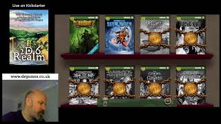 2D6 Holiday Special  Blood Bowl Unboxing and Fighting Fantasy read throught [upl. by Eceinaj]