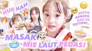 RESEP BIKIN MIE LAUT PEDAS YANG VIRAL BESTI ENAK BANGET [upl. by Eaton778]