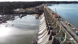 Grouting repair on dam [upl. by Navar846]