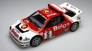 Building the 124 Reji Model 1986 Ford RS200 [upl. by Ahrat131]