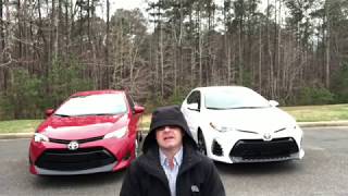 Car Battle 2019 Corolla LE vs SE  You Decide Who Wins [upl. by Ellennod]