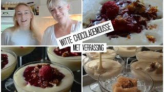 WITTE CHOCOLADEMOUSSE  SophieStraalt [upl. by Patricio488]