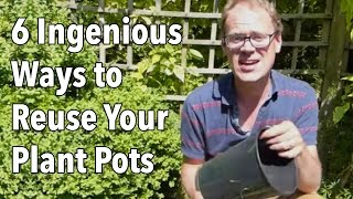 6 Ingenious Ways to Reuse Your Plant Pots [upl. by Patterman]