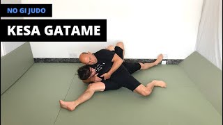 No Gi Judo  袈裟固  Kesa Gatame Scarf hold [upl. by Sivek]