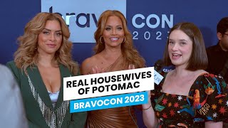 RHOP  Robyn Dixon Says Karen Huger is quotObsessedquot With Her  BravoCon 2023 [upl. by Ellesor310]