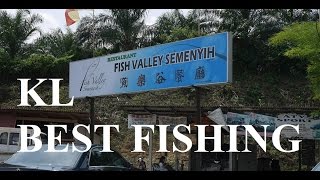 Kuala Lumpur Best Pond Fishing Spot  Fish Valley Semenyih [upl. by Sedinoel]