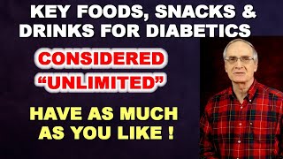 Key Foods Snacks and Drinks for Diabetics [upl. by Aniroz380]