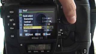 Nikon Camera Tutorials picture control settings [upl. by Darmit314]