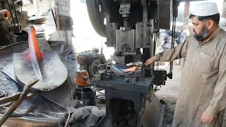 Amazing blacksmith Shovel Forming  Amazing skills of Forging process [upl. by Eesdnyl584]