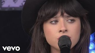 Foxes  In Conversation  Xperia Access  V Festival Lounge [upl. by Horatio]