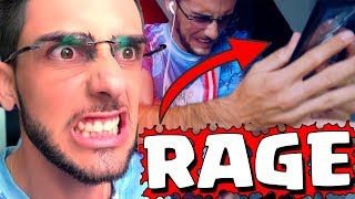 MAIOR RAGE QUASE DESAFIANTE 3 NO CLASH ROYALE [upl. by Anej]