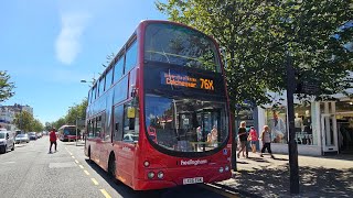 🚍Beast Hedingham 527 LX06 EAK Volvo B7 Gemini on Service 76X [upl. by Assil]