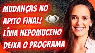 LÍVIA NEPOMUCENO DEIXA O APITO FINAL [upl. by Enna991]