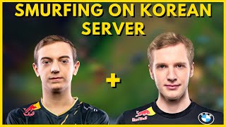 Jankos and Caps Duoq With Voice Chat on Korean Servers [upl. by Dow]