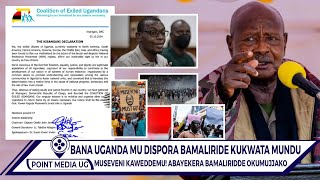 MUSEVENI JIWUNYE ABAYEKERA BANA UGANDA MU BUWUNGANGUSSE BAMALIRIDDE OKUKWATA EMUNDU OKUJJAKO M7 [upl. by Eigger850]