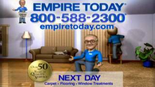 Empire Carpet  Empire Today Commercial End Tag [upl. by Tempa]