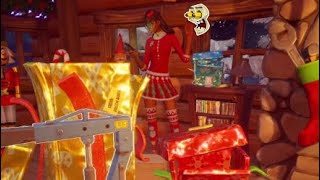 Fortnite I Opened The Final Gift in Winterfest [upl. by Rhona]