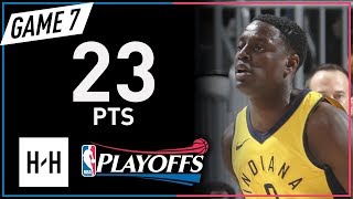 Darren Collison Full Game 7 Highlights Pacers vs Cavaliers 2018 NBA Playoffs  23 Pts [upl. by Aivuy540]