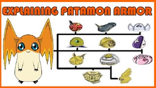 Explaining Digimon PATAMON ARMOR DIGIVOLUTION LINE Digimon Conversation 24 [upl. by Ecyor]