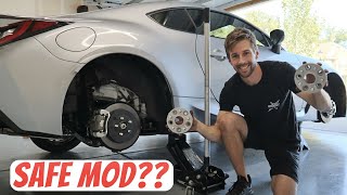 Is Running Wheel Spacers on Your Vehicle DANGEROUS  Toyota GR86 Install [upl. by Celik]