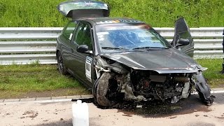 BIG Crash amp Fail Compilation 2015 Nürburgring Nordschleife [upl. by Diskson502]